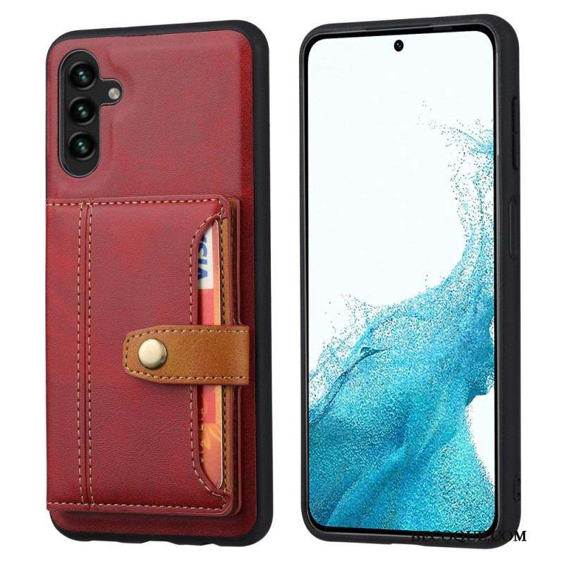 Coque Samsung Galaxy A54 5G Porte Cartes Support Sangle