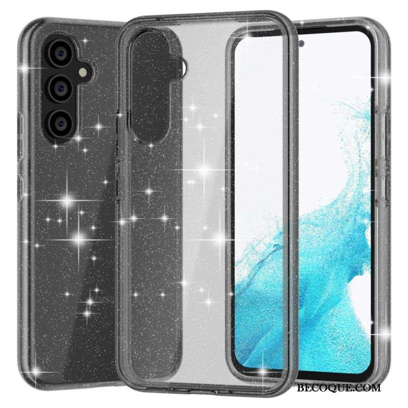 Coque Samsung Galaxy A54 5G Transparente Paillettes