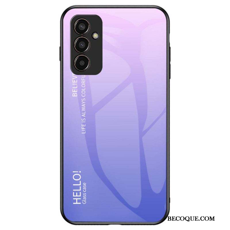 Coque Samsung Galaxy M13 Verre Trempé Hello