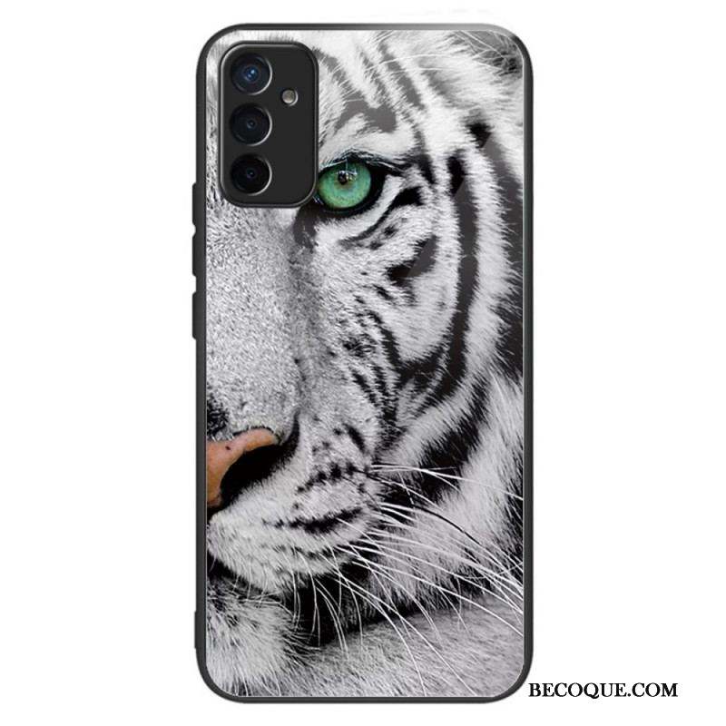 Coque Samsung Galaxy M13 Verre Trempé Tigre