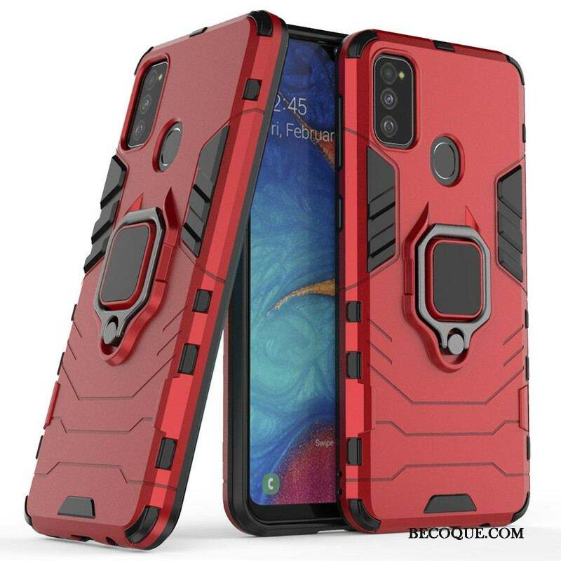 Coque Samsung Galaxy M21 Ring Résistante