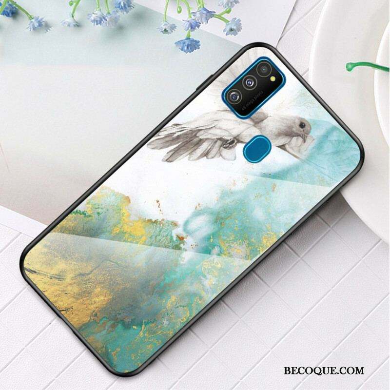 Coque Samsung Galaxy M21 Verre Trempé Premium Color