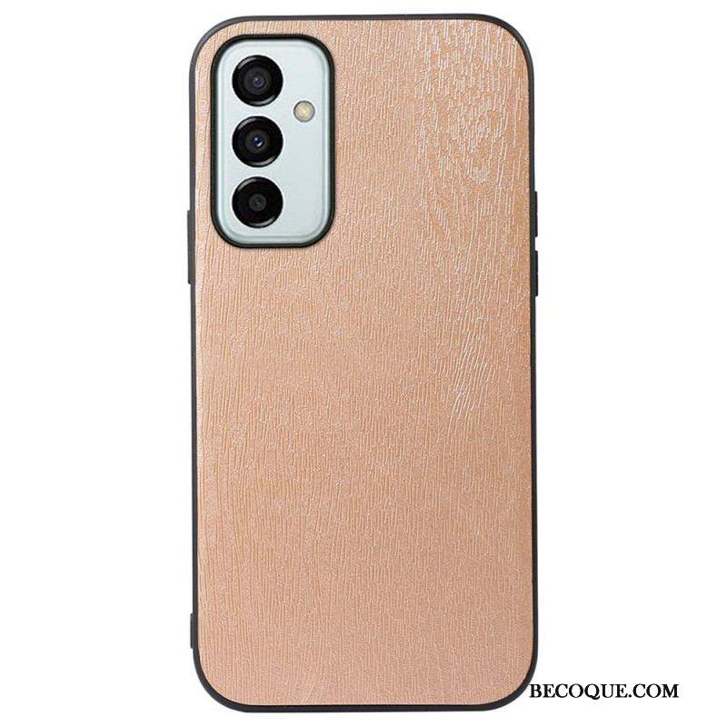 Coque Samsung Galaxy M23 5G Simili Cuir Effet Bois