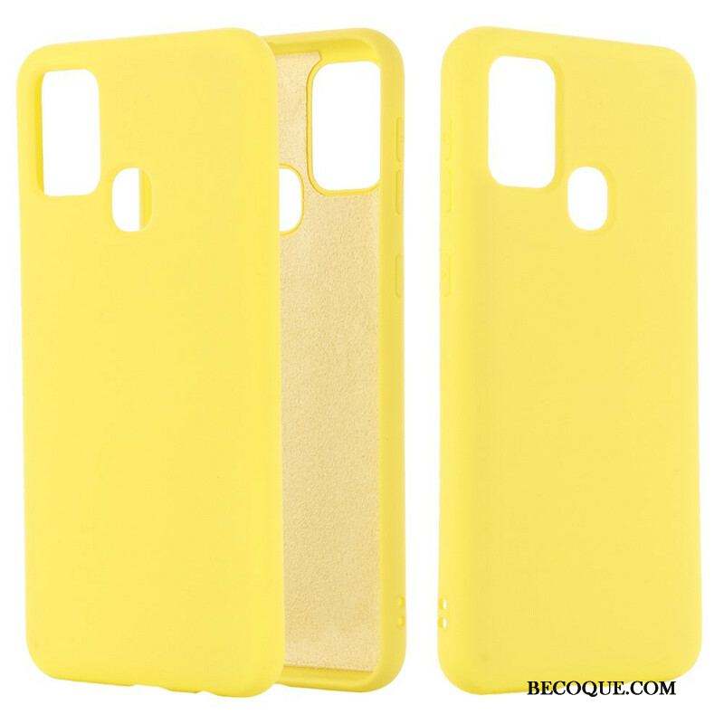 Coque Samsung Galaxy M31 Liquide Silicone