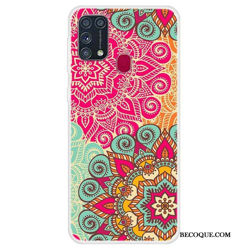 Coque Samsung Galaxy M31 Tendance Mandala