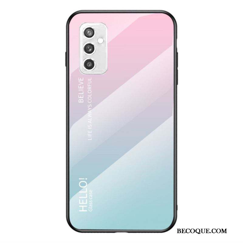 Coque Samsung Galaxy M52 5G Verre Trempé Hello