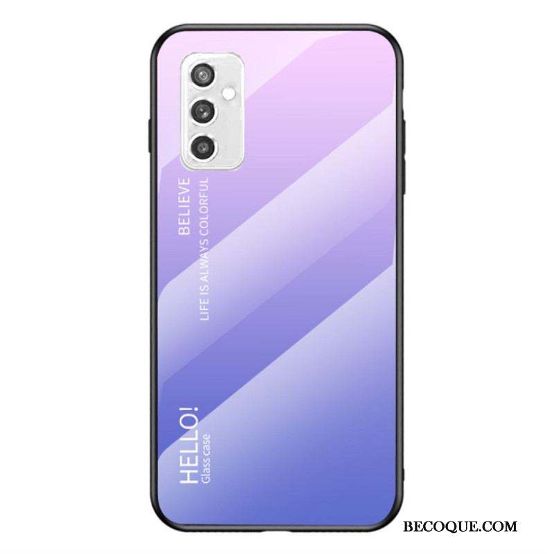 Coque Samsung Galaxy M52 5G Verre Trempé Hello