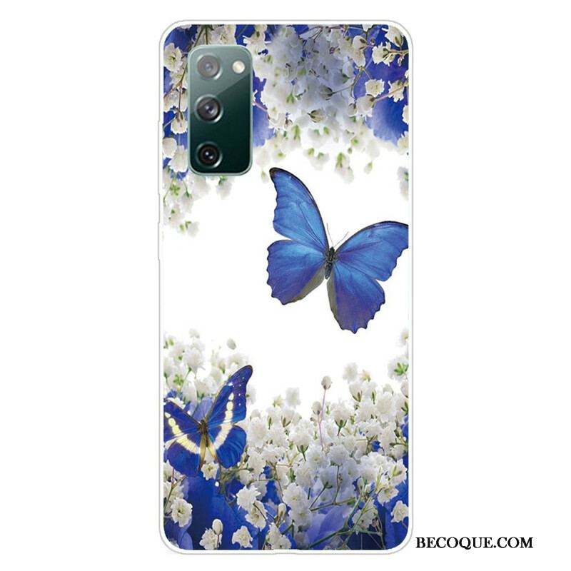 Coque Samsung Galaxy S20 FE Papillons Design