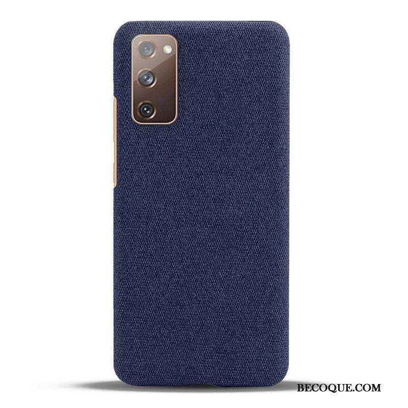 Coque Samsung Galaxy S20 FE Texture Tissu