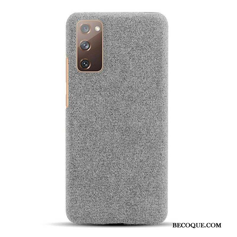 Coque Samsung Galaxy S20 FE Texture Tissu