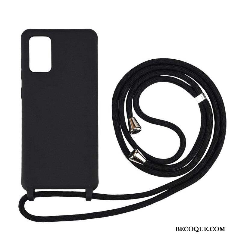 Coque Samsung Galaxy S20 Ultra Silicone et Cordon