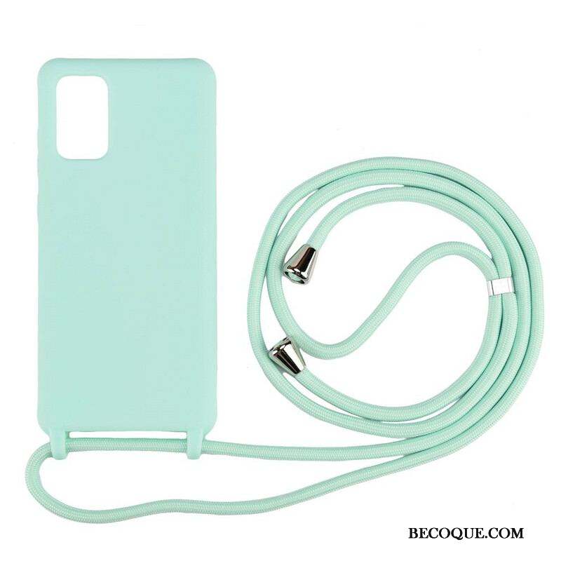 Coque Samsung Galaxy S20 Ultra Silicone et Cordon