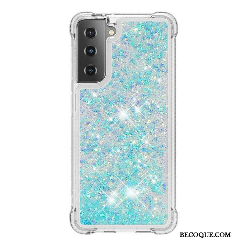 Coque Samsung Galaxy S21 5G Désires Paillettes