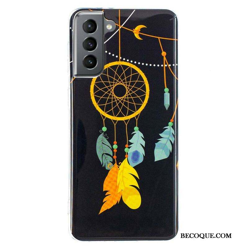 Coque Samsung Galaxy S21 FE Attrape Rêves Fluorescente