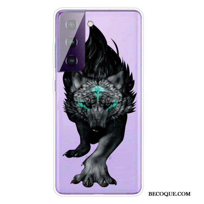 Coque Samsung Galaxy S21 FE Loup Royal