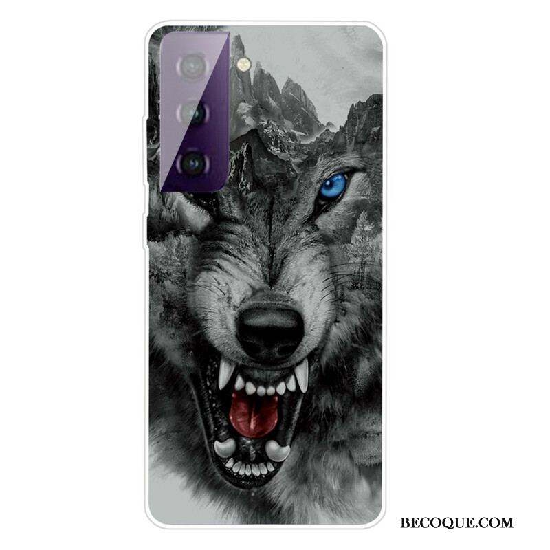 Coque Samsung Galaxy S21 FE Sublime Loup