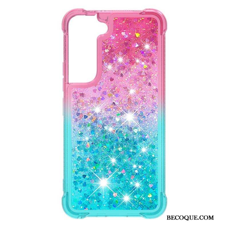 Coque Samsung Galaxy S22 5G Paillettes Colors