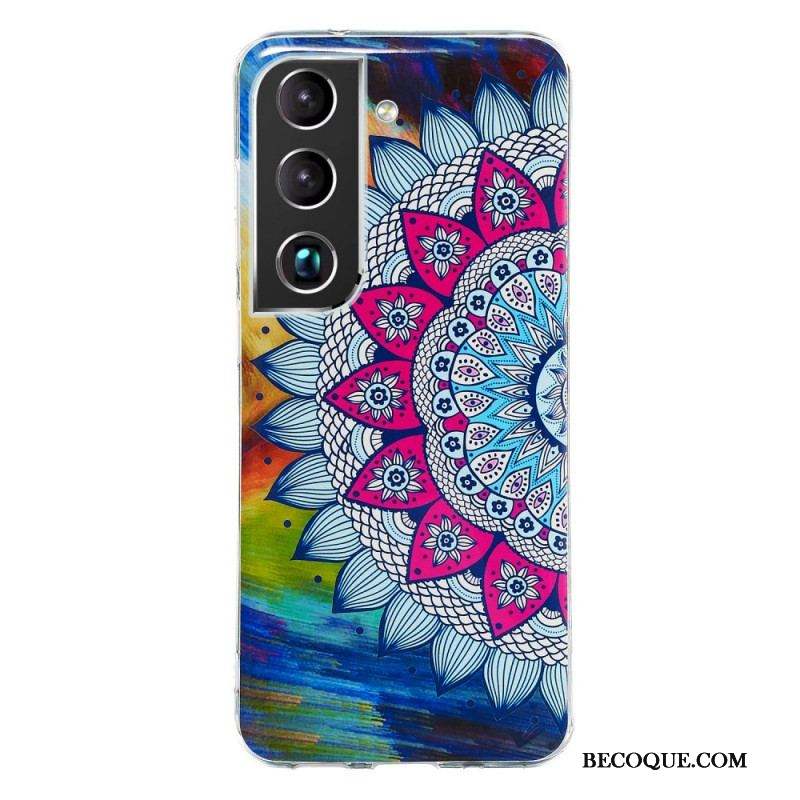 Coque Samsung Galaxy S22 5G Série Floralies Fluorescente