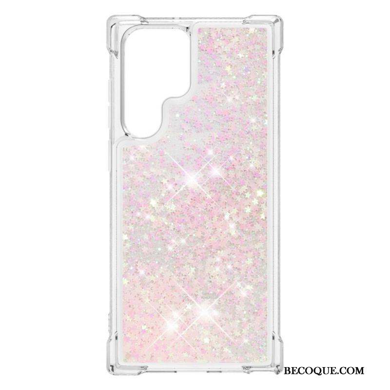 Coque Samsung Galaxy S22 Ultra 5G Désires Paillettes