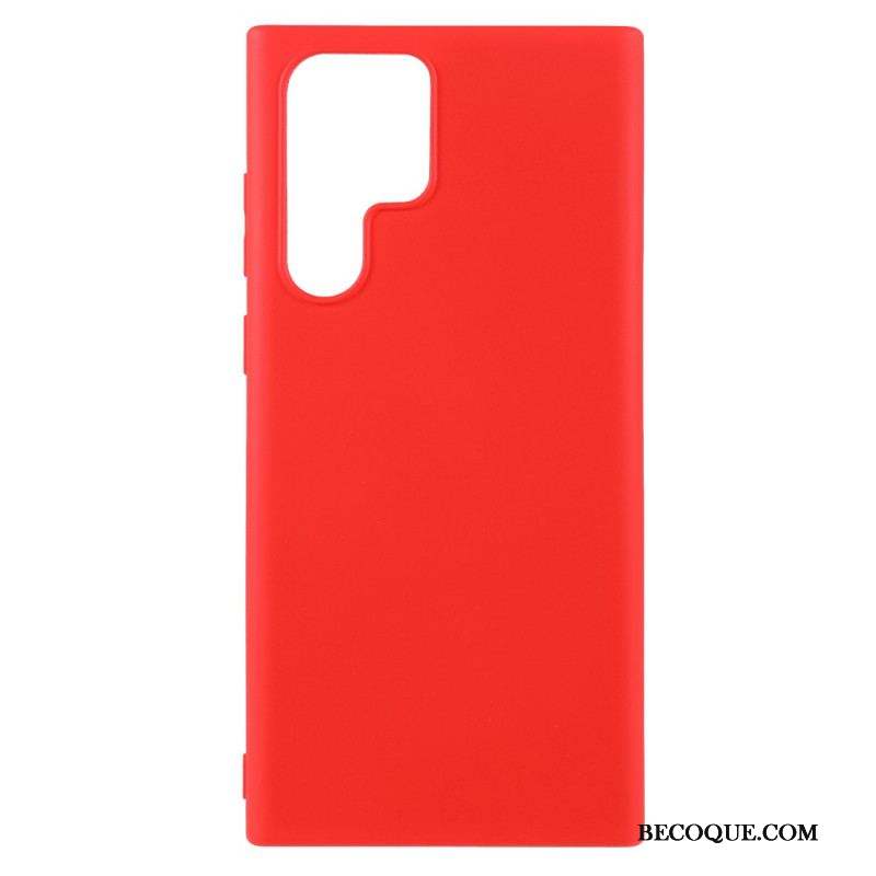 Coque Samsung Galaxy S22 Ultra 5G Silicone Liquide X-LEVEL