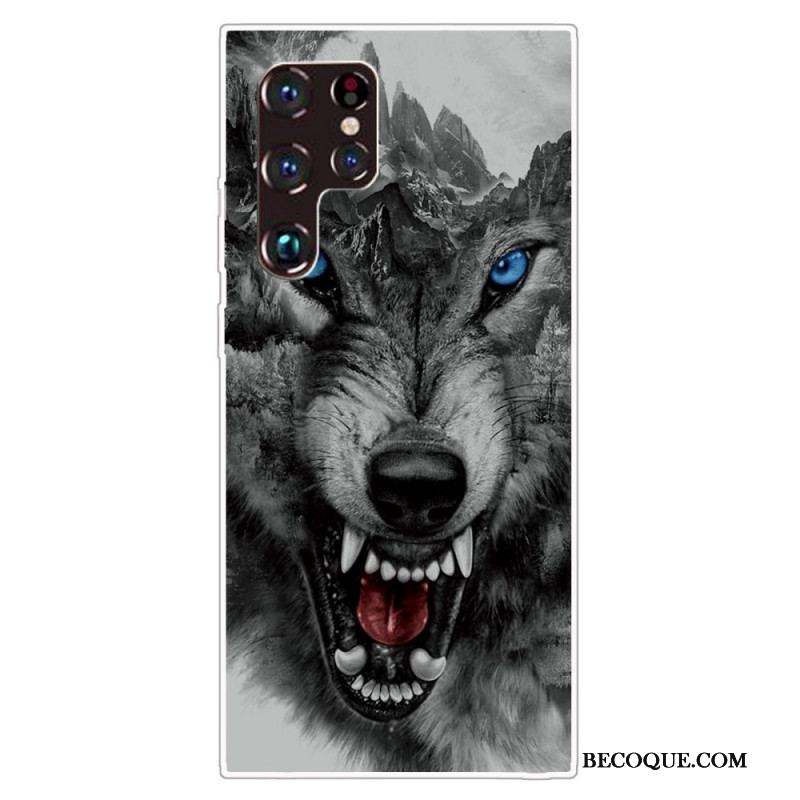 Coque Samsung Galaxy S22 Ultra 5G Sublime Loup