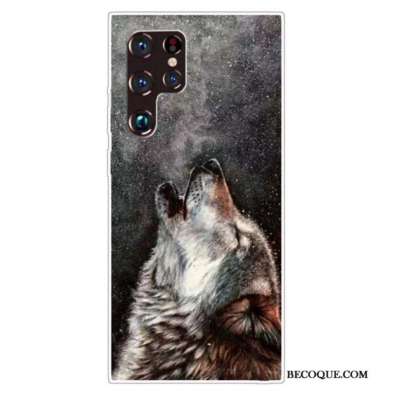 Coque Samsung Galaxy S22 Ultra 5G Sublime Loup