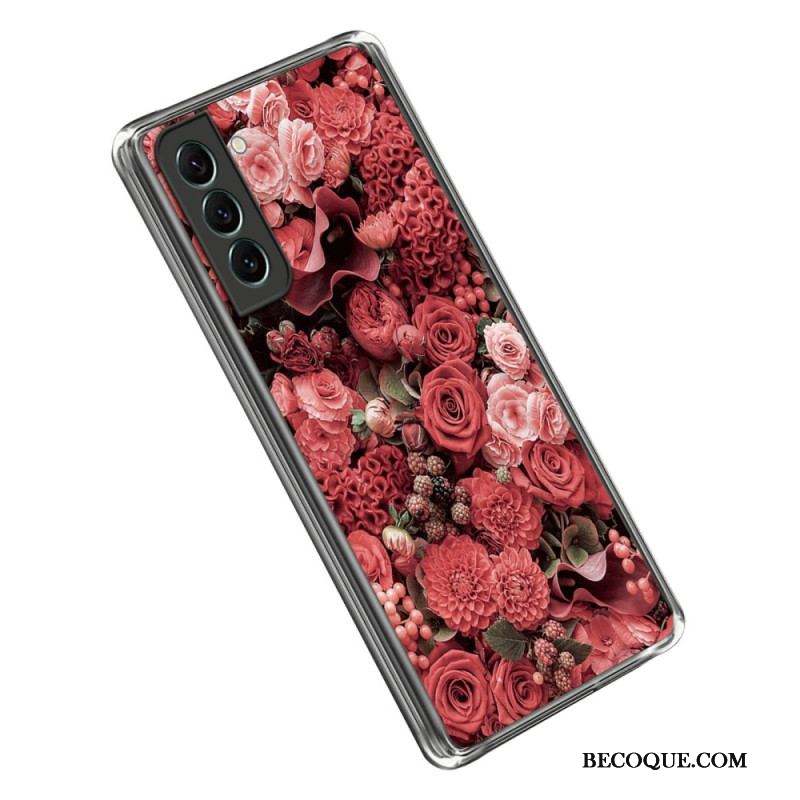 Coque Samsung Galaxy S23 5G Déclinaison Florale