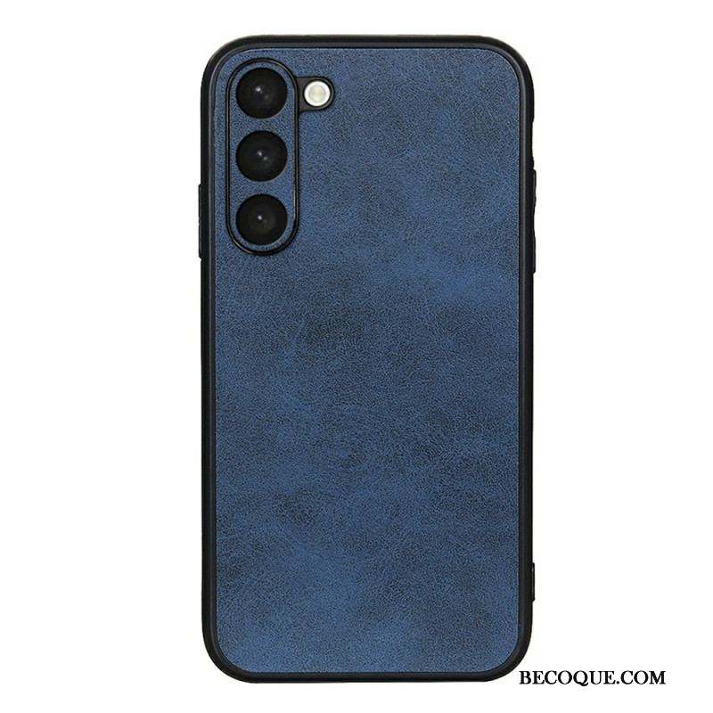 Coque Samsung Galaxy S23 5G Effet Cuir Look Raffiné