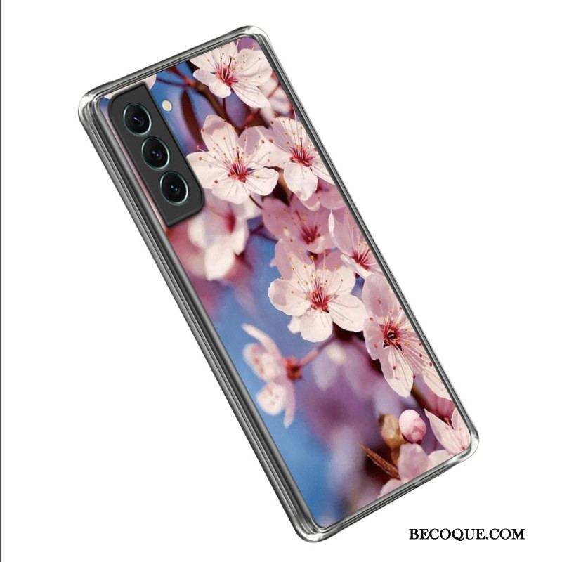 Coque Samsung Galaxy S23 5G Silicone Florale