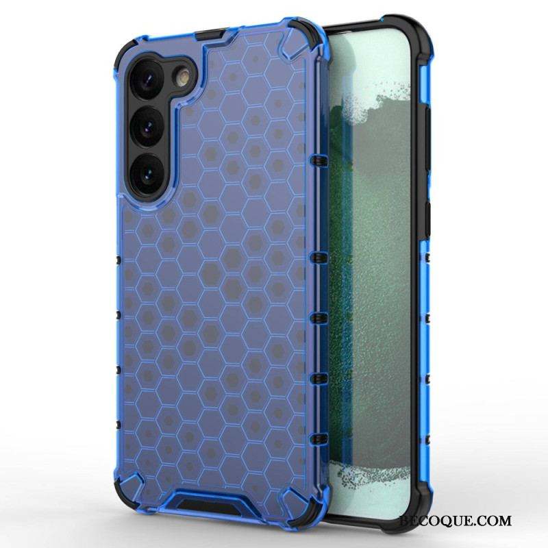 Coque Samsung Galaxy S23 Plus 5G Style Nid d'Abeille