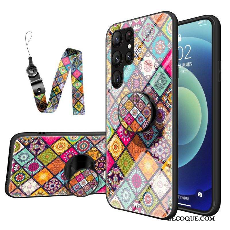 Coque Samsung Galaxy S23 Ultra 5G Patchwork