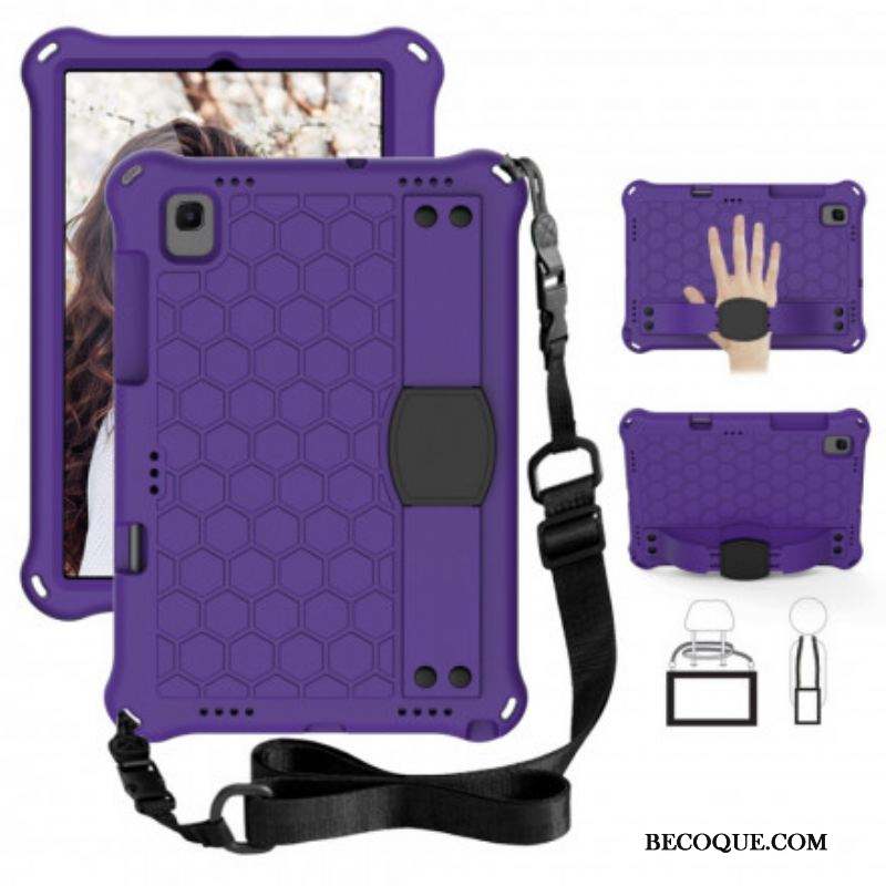 Coque Samsung Galaxy Tab A7 (2020) EVA Sangle-Support et Bandoulière