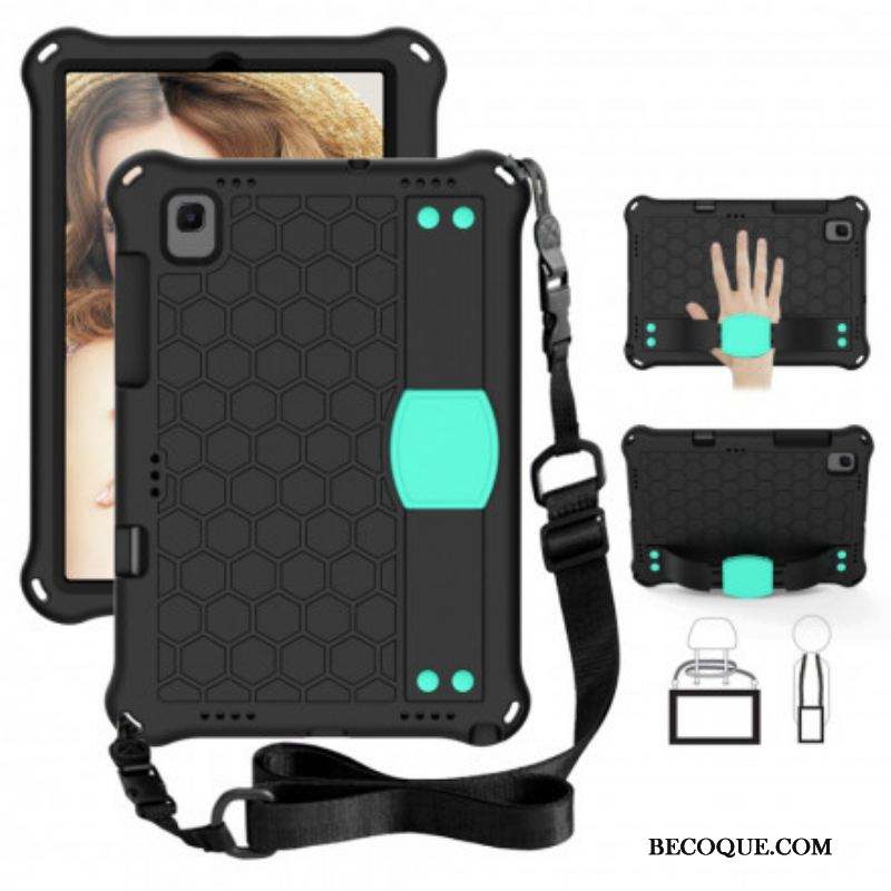 Coque Samsung Galaxy Tab A7 (2020) EVA Sangle-Support et Bandoulière