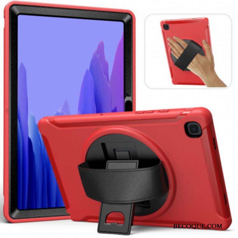Coque Samsung Galaxy Tab A7 (2020) Triple Protection avec Sangle et Support