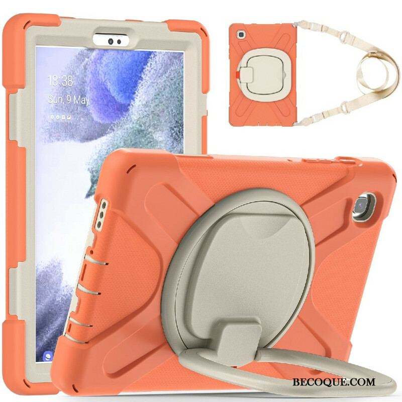 Coque Samsung Galaxy Tab A7 Lite Multi-Fonctionnelle avec Bandoulière