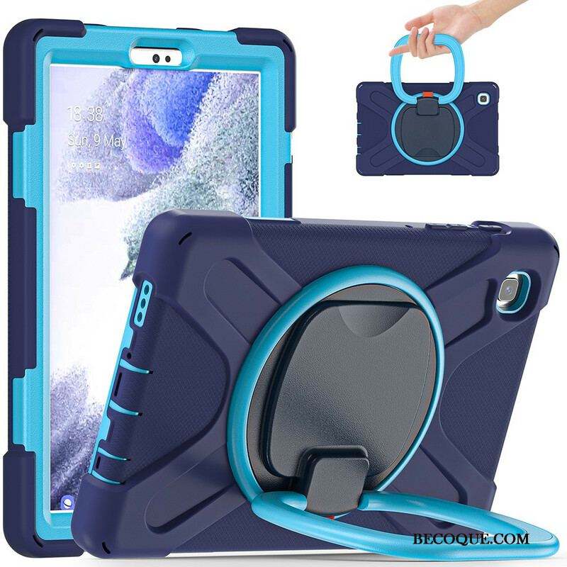 Coque Samsung Galaxy Tab A7 Lite Ultra Résistante Anneau-Support Rotatif