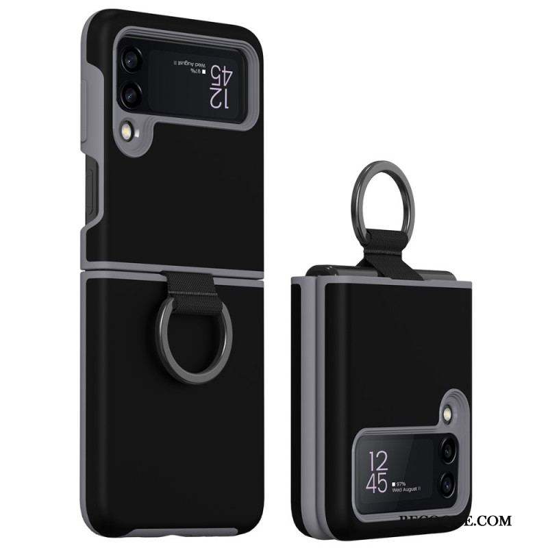 Coque Samsung Galaxy Z Flip 3 5G Anneau-Support Design GKK