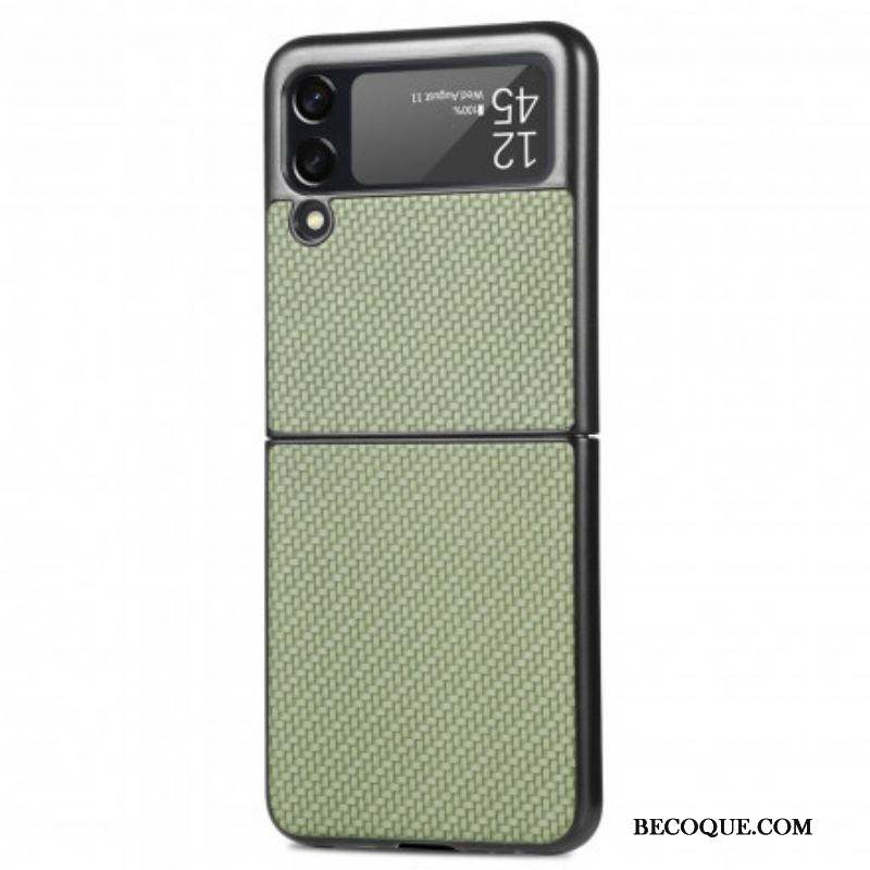 Coque Samsung Galaxy Z Flip 3 5G Fibre Carbone Texturée