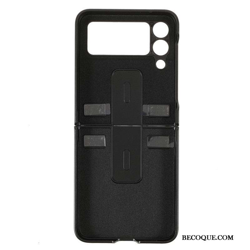 Coque Samsung Galaxy Z Flip 3 5G Porte-Cartes Tricolore