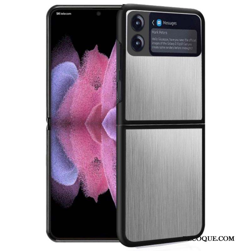 Coque Samsung Galaxy Z Flip 3 5G Stainless Brossé