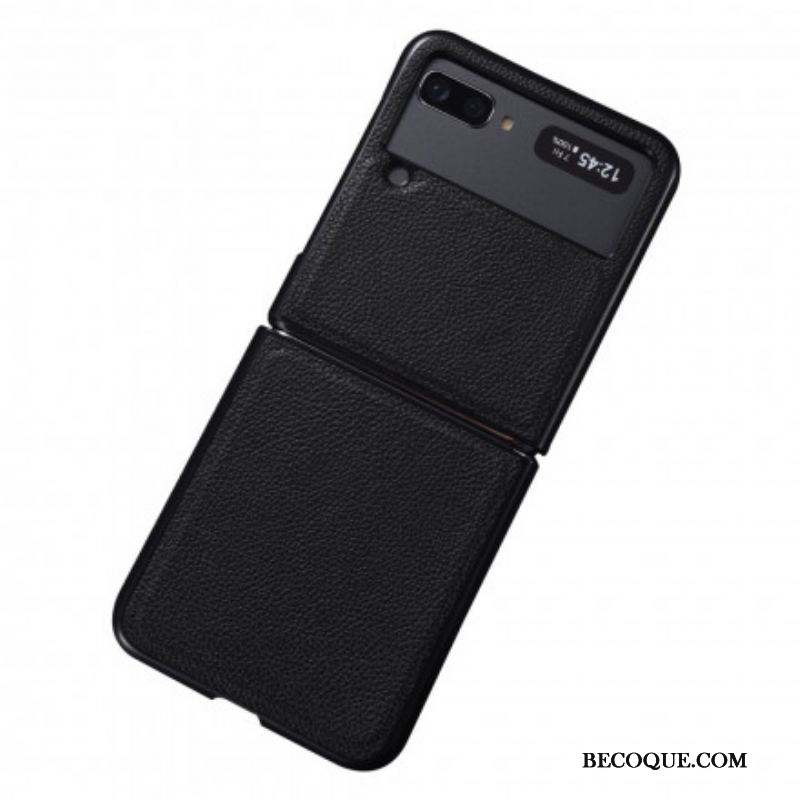 Coque Samsung Galaxy Z Flip 3 5G Véritable Cuir