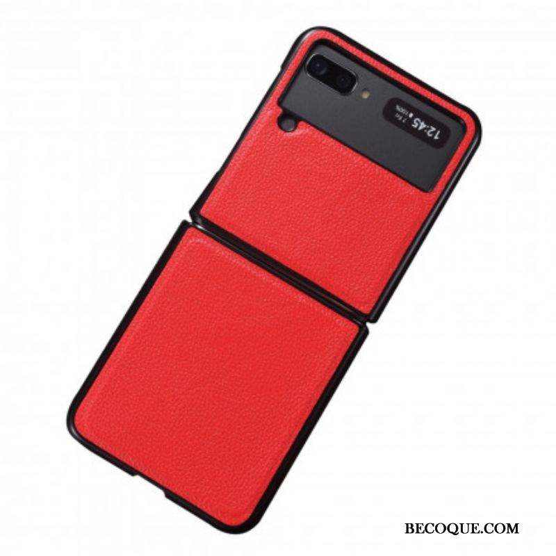 Coque Samsung Galaxy Z Flip 3 5G Véritable Cuir