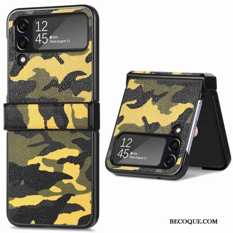 Coque Samsung Galaxy Z Flip 4 Camouflage Militaire