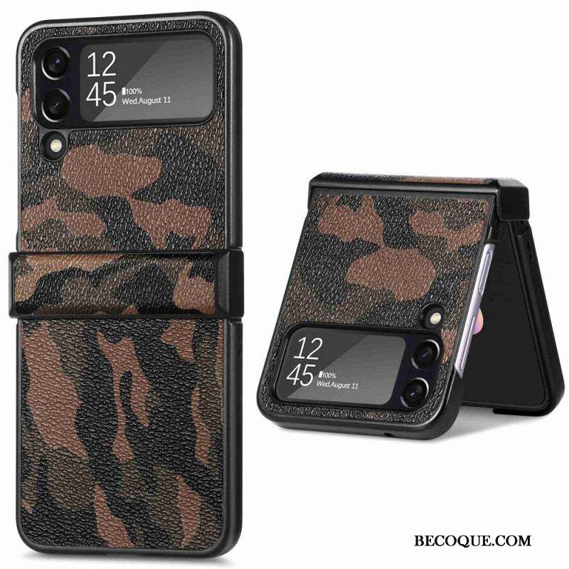 Coque Samsung Galaxy Z Flip 4 Camouflage Militaire