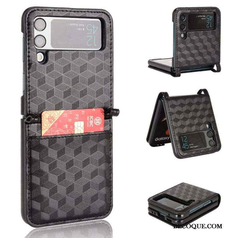 Coque Samsung Galaxy Z Flip 4 Cube 3D