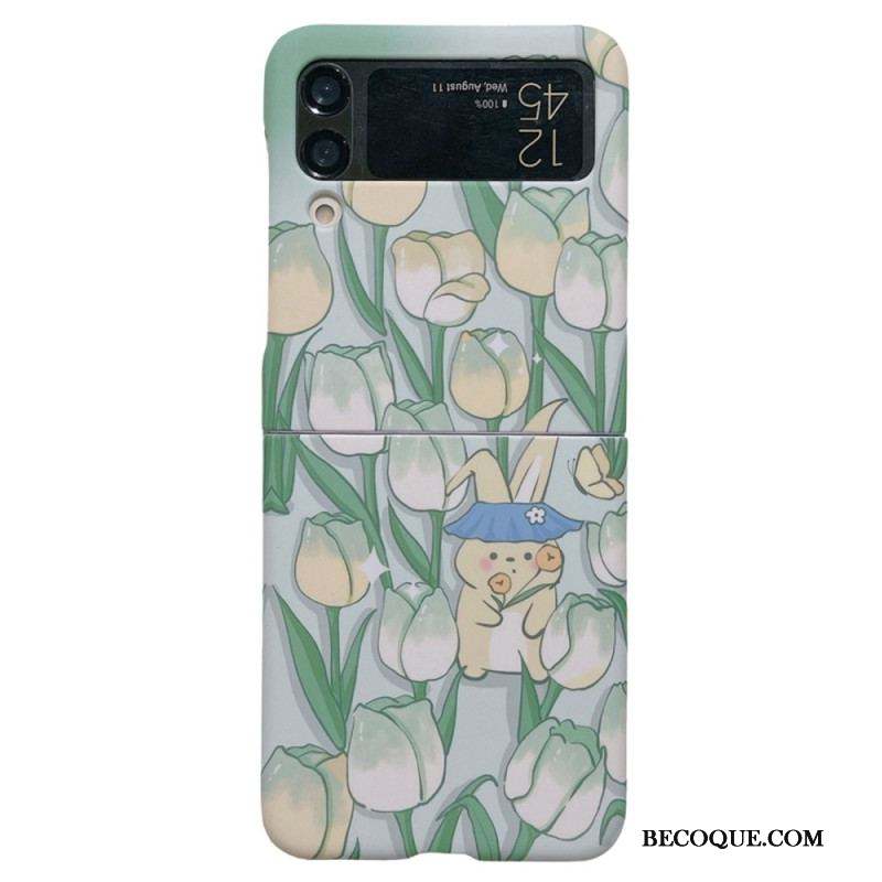 Coque Samsung Galaxy Z Flip 4 Fleurs