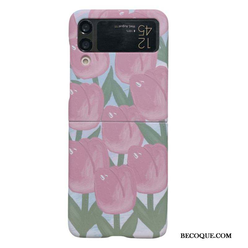 Coque Samsung Galaxy Z Flip 4 Fleurs