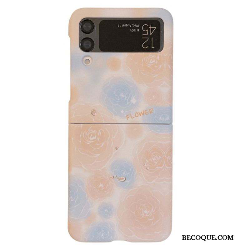 Coque Samsung Galaxy Z Flip 4 Fleurs Art