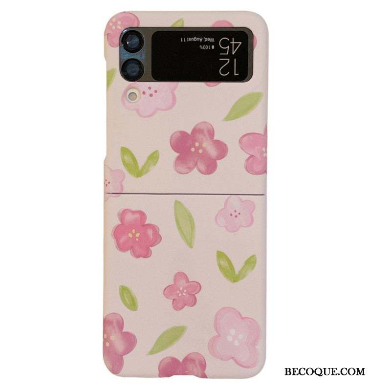 Coque Samsung Galaxy Z Flip 4 Jolies Fleurs