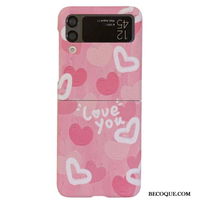 Coque Samsung Galaxy Z Flip 4 Love Flowers